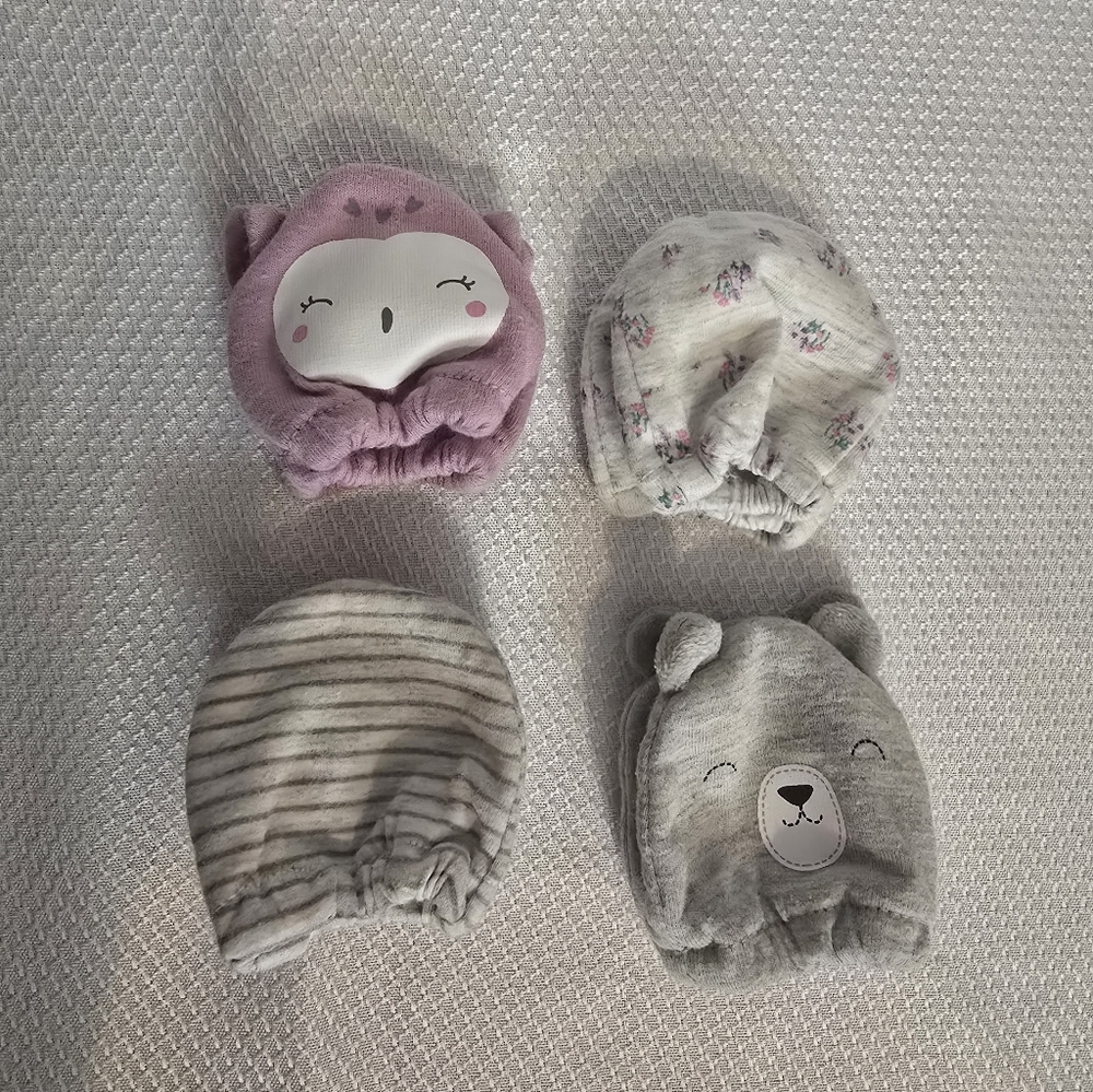🚨3/30% OFF🚨 Set Of 4 Baby Mittens